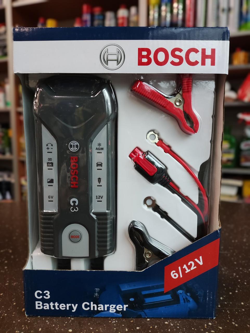 Зарядний пристрій для акумулятора Bosch C3 AGM