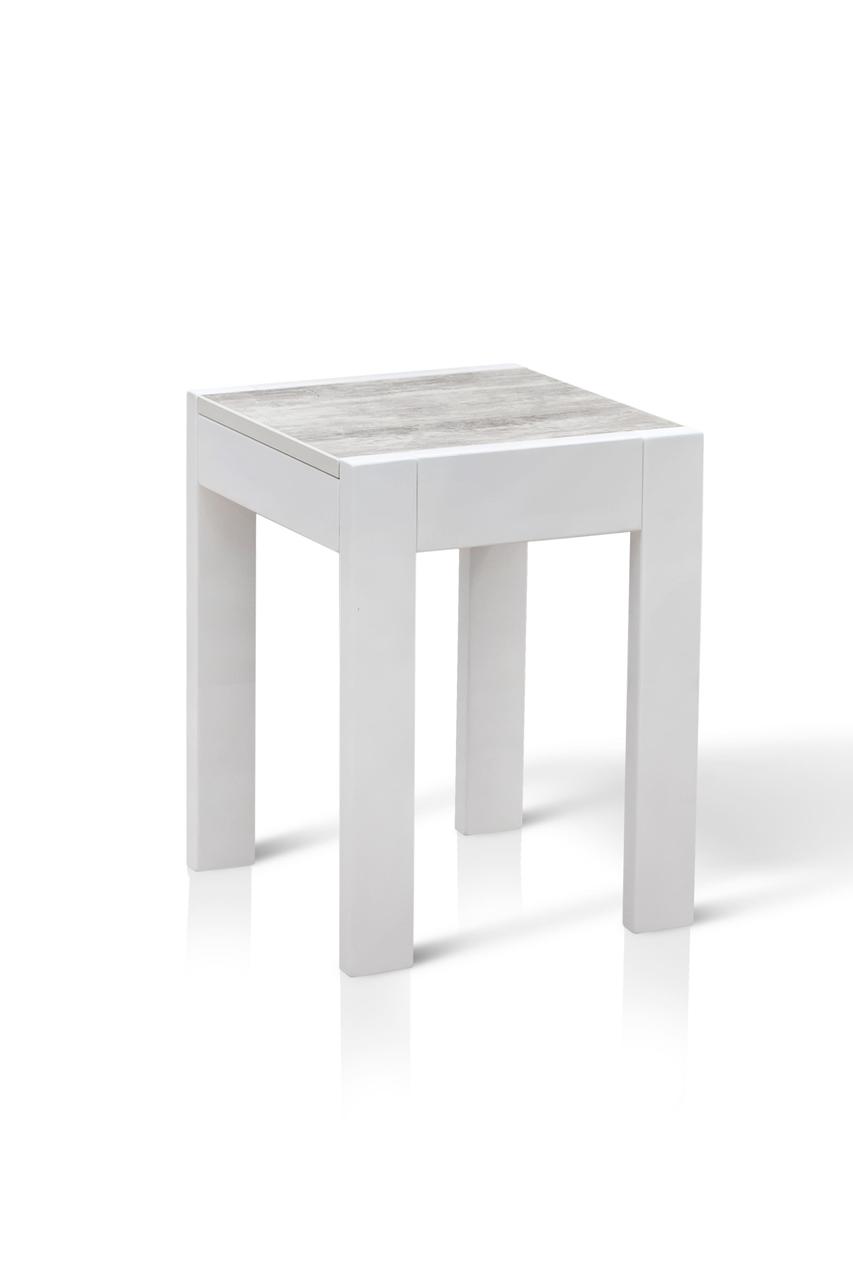 Табурет Слайдер (білий/урбан), фото 1