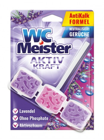 Підвіска для унітаза WC Meister  Lavender з ароматом лаванди ( 45 г)