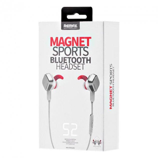 Навушники Bluetooth Remax Sports RM-S2 Silver