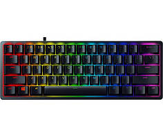 Клавіатура Razer Huntsman Mini Purple Switch USB RU RGB, Black (RZ03-03391500-R3R1)