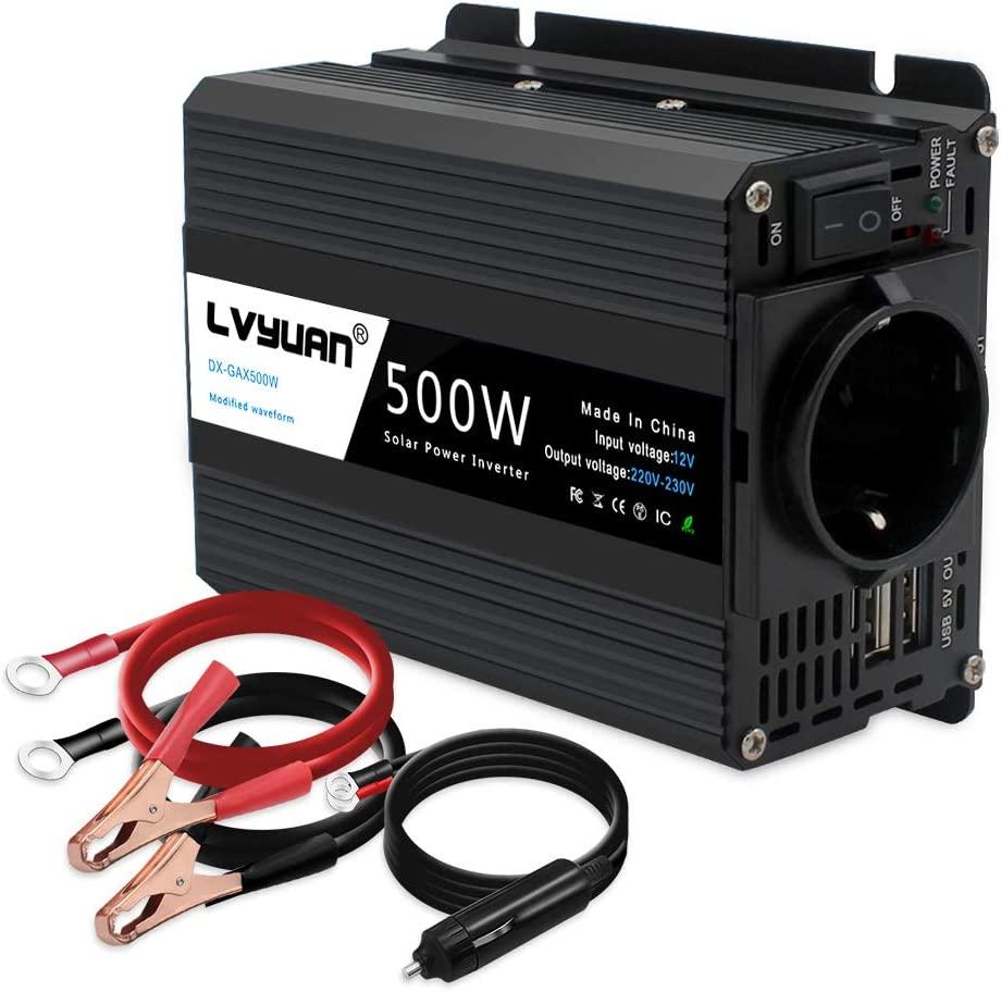Інвертор (перетворювач напруги) автомобільний 500 В, DC 12 V НА 230 V AC LVYUAN