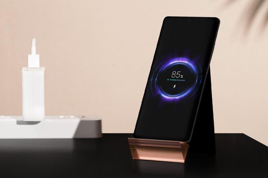 Беспроводное зарядное устройство Xiaomi Mi Wireless Charging Stand Set 100W Black MDY-13-EL (Черное) - фото 6 - id-p1734214576