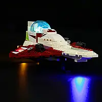 Набір світлодіодних ламп Lego Obi Wan Kenobis Набір світлодіодних ламп Lego 75333 Obi-Wan Kenobis Jedi Starfighter - набір тільки