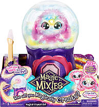 Magic Mixies Magical Misting Crystal Ball з інтерактивною, 20 см рожевою плюшевою іграшкою