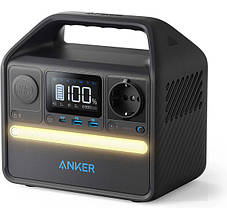 Портативна зарядна станція Anker 521 PowerHouse - 256 Вт · год / 200 Вт