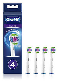 Насадки для зубної щітки ORAL-B 3D White 4 шт. (EB18)