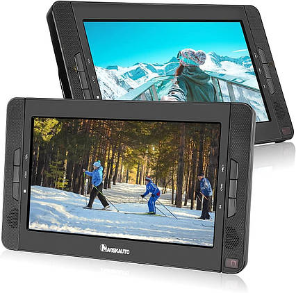 Автомобільний DVD-плеєр NAVISKAUTO, 2 екрани, 10,5 дюйма, Amazon, Німеччина, фото 2