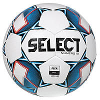 Мяч футбольный SELECT Numero 10 (FIFA Basic) v22 (200) бел/синий, 5