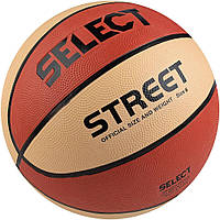 Мяч баскетбольный SELECT Street basket (208) корич/оранж, 6