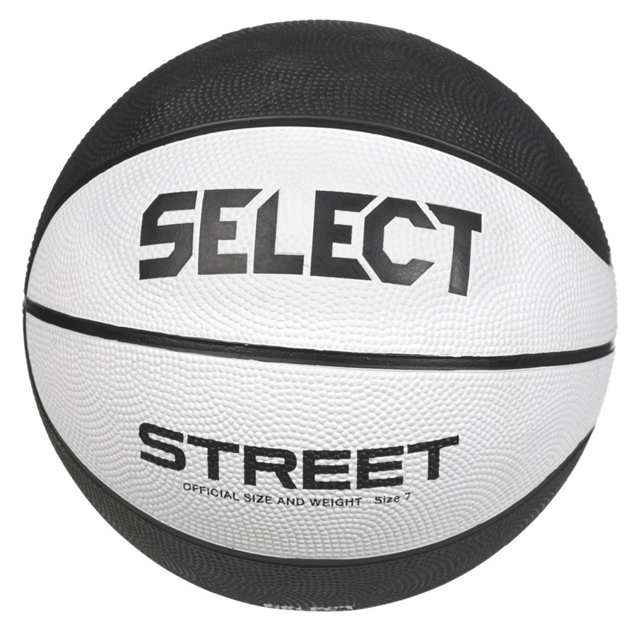 Мяч баскетбольный SELECT Street Basket v23 (126) бело/черный, 7 - фото 1 - id-p1734227813