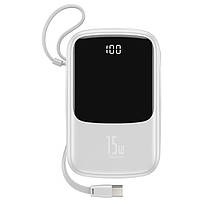 Зовнішній акумулятор Baseus Q Pow 20000mAh 3A Black (PPQD-I01), фото 5