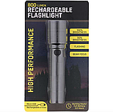 Акумуляторний якісний, металевий, поліцейський LED-ліхтарик 800 люменів, фото 2