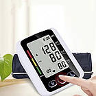 Плечовий тонометр KM-210 + Подарунок Безконтактний термометр / Електронний апарат для вимірювання тиску, фото 6