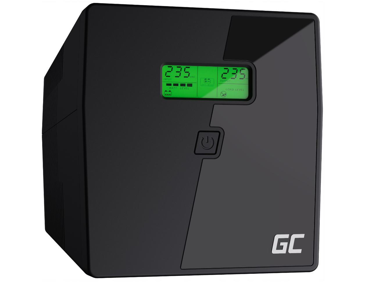 Джерело безперебійного живлення для котла, інвертор, Green Cell UPS08 1000 ВА 700 Вт