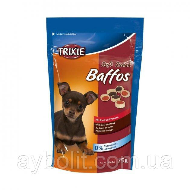 Ласощі Trixie - Baffos яловичина зі шлунком, для собак, 75 г (4011905314945)