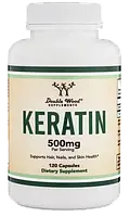 Double Wood Keratin / Кератин для волосся і нігтів 120 капсул