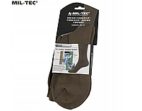 Шкарпетки Mil-Tec SOCKE COOLMAX BROWN, фото 3