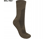 Шкарпетки Mil-Tec SOCKE COOLMAX BROWN, фото 5