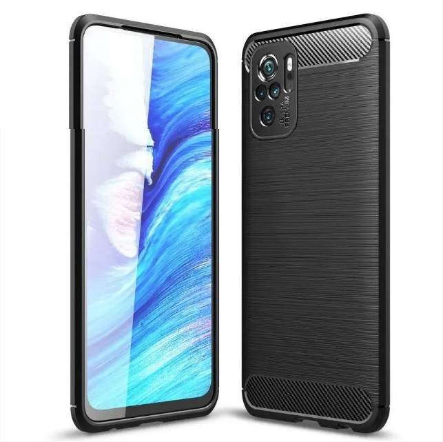 Чохол Carbon для Xiaomi Redmi Note 10 / Note 10S (різні кольори)