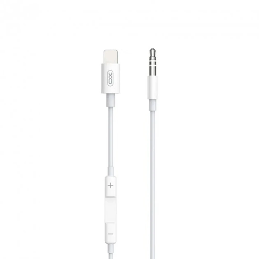 AUX перехідник XO Type-C to 3.5mm 1M White