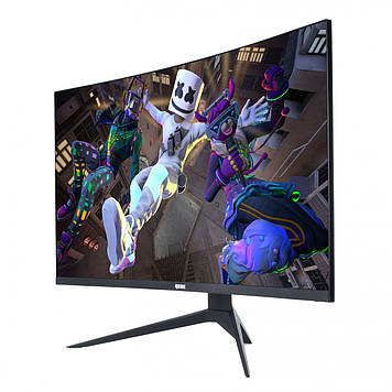 Монитор 27" QUBE Overlord C27Q165 Plus 2K 165 Гц AMD FreeSync, Nvidia G-Sync Вигнутий