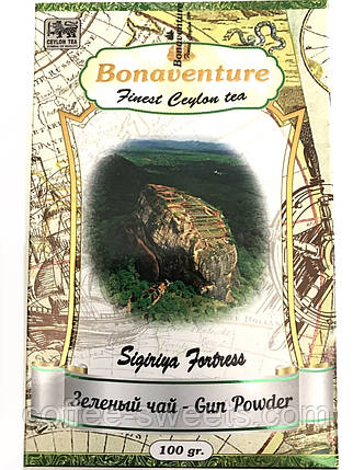 Чай Bonaventure Зелений чай Gun Powder 100 г, фото 1