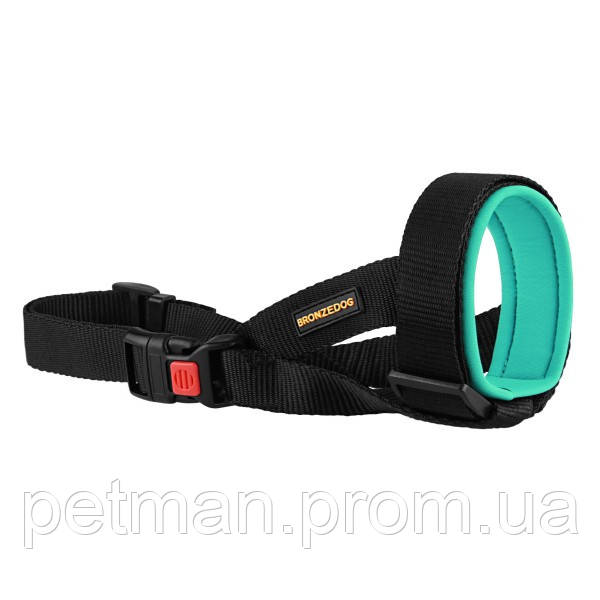 Намордник для Собак Bronzedog Універсальний Неопреновий Бірюзовий ...