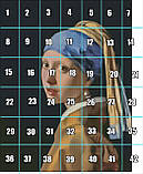 (Електронна)Схема для вишивання Дівчина з перловою сережкою., фото 3