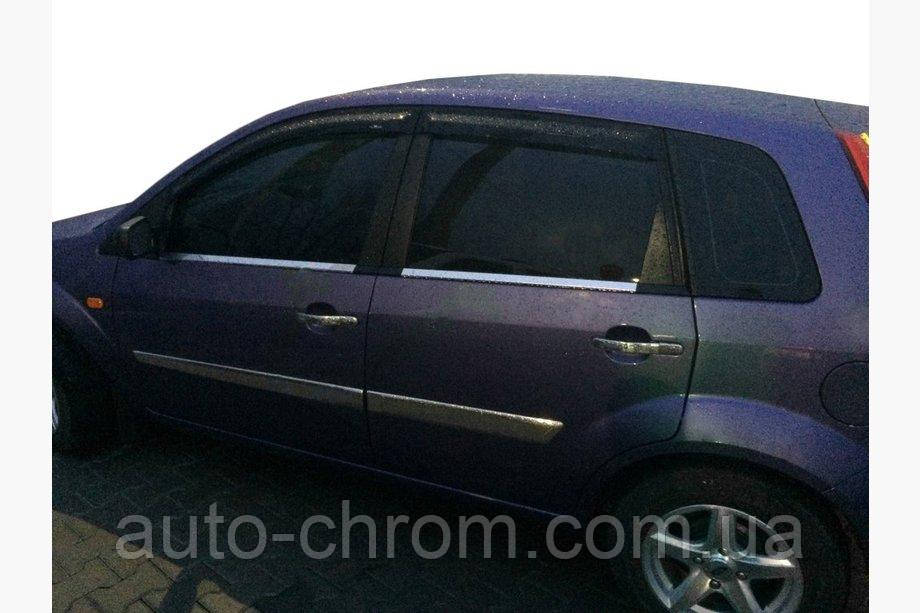 Нижня окантовка вікон Ford Fiesta 2002-2008, фото 1