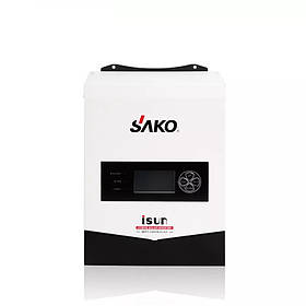 Гібридний сонячний інвертор SAKO 1 кВт 12 В із контролером Сонячного Заряду MPPT