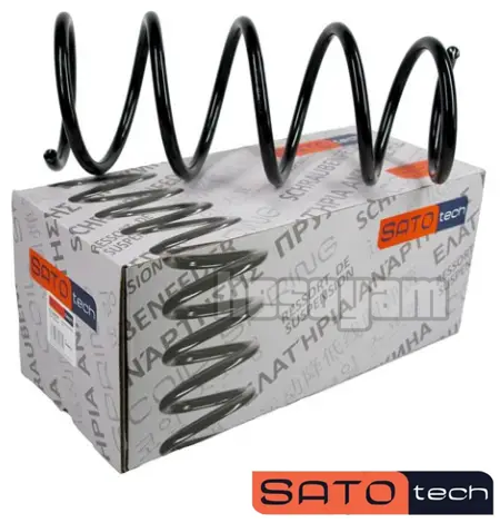 Передня пружина підвіски Рено Кенго 1.5 dCi / Kangoo 1.5 dCi, Kubistar (8200666438) SATO tech CS1847F, фото 1