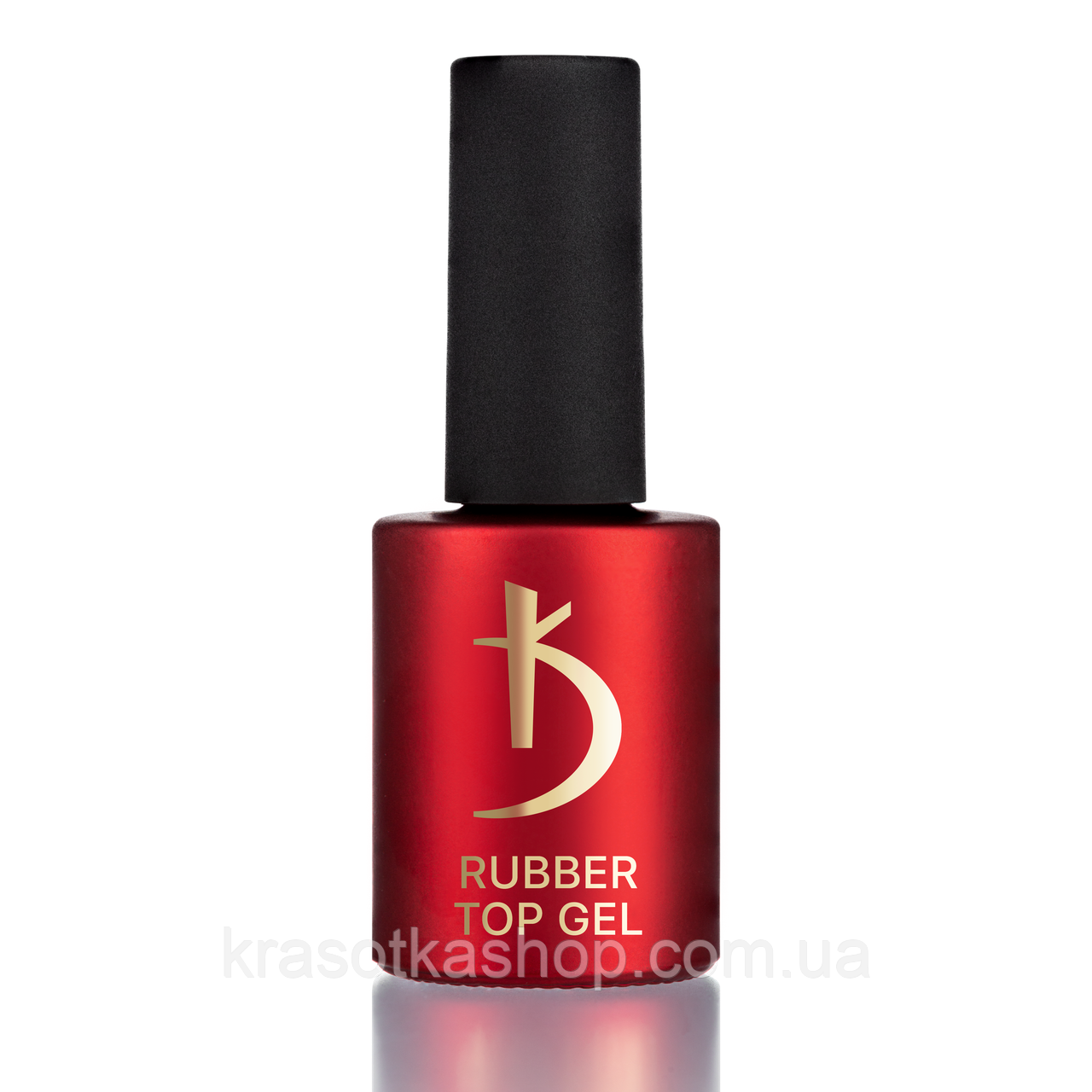 Каучукове верхнє покриття топ/финиш для гель-лаку Rubber Top Kodi, 15 мл