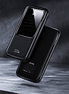 УМБ зарядний Power Bank USAMS US-CD161 PB58 з дисплеєм 10000 мАч, чорне, фото 7