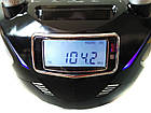 Бумбокс колонка годинник MP3 Golon RX 669Q Black, фото 6