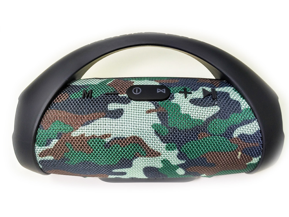 Портативний bluetooth бумбокс колонка MP3 плеєр waterproof водонепроникна Power Bank BASS BOOM MINI Camo