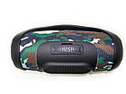 Портативний bluetooth бумбокс колонка MP3 плеєр waterproof водонепроникна Power Bank BASS BOOM MINI Camo, фото 4