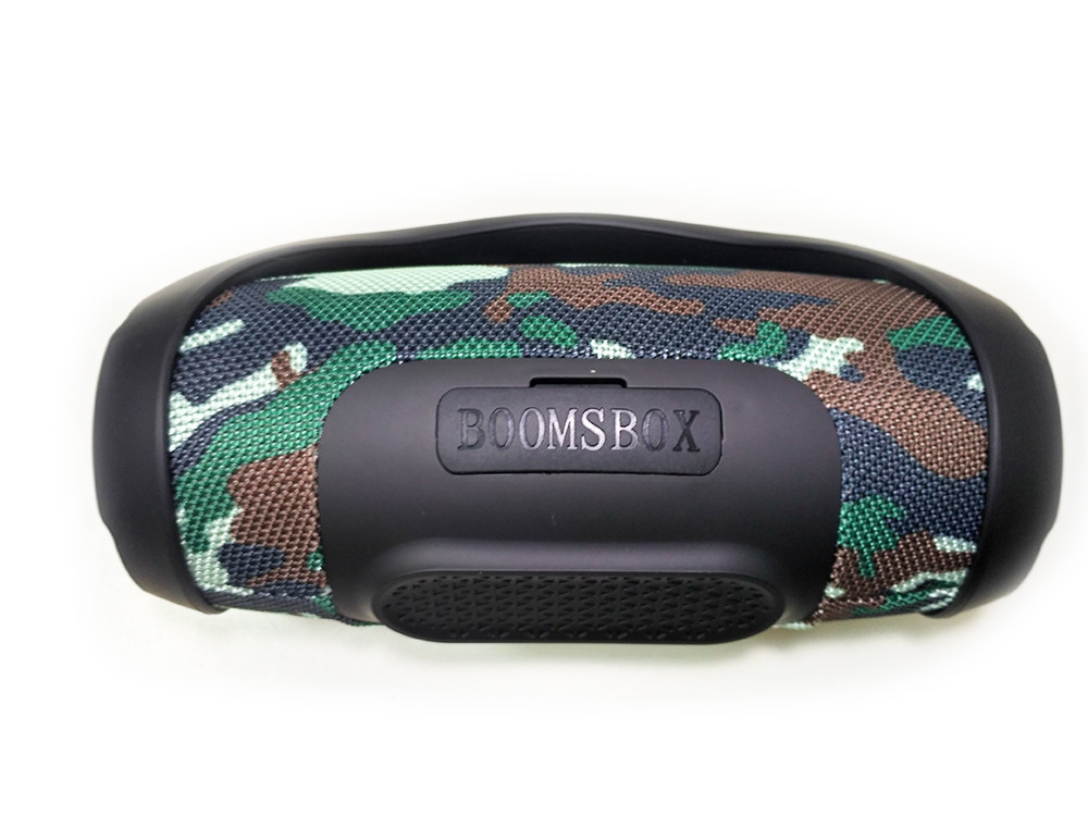 Портативный bluetooth бумбокс колонка MP3 плеер waterproof водонепроницаемая Power Bank BOOM BASS MINI Camo - фото 3 - id-p1381067143