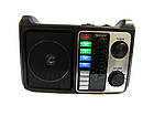 Портативна колонка радіо MP3 USB Golon RX-333+BT c Bluetooth Blue, фото 3