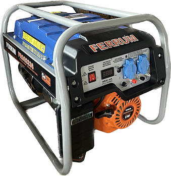 Бензиновий генератор FERRUM 3.6 кВт FRGG3336