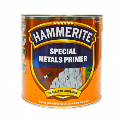 Hammerite Special Metals Primer, грунт для оцинкованих поверхонь та кольорових металів, червоний, 2,5л