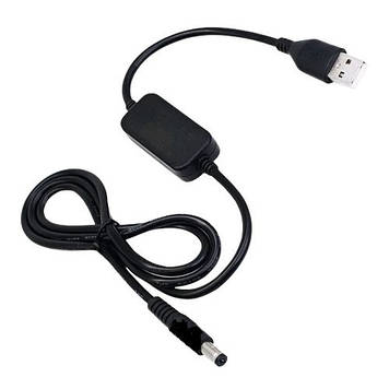 Кабель-перетворювач 12V 1A до USB 5V – адаптер живлення