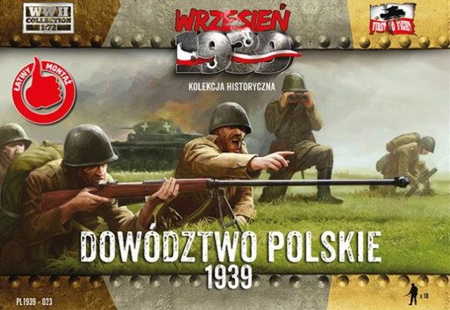 Пластикова модель 1/72 First To Fight 023 Польська піхота 1939, фото 1