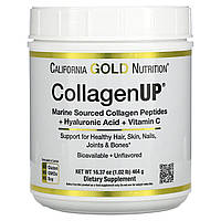 Коллаген UP морские коллагеновые пептиды + гиалуроновая кислота + витамин C без запаха California Gold