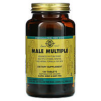 Мультивитамины для мужчин Solgar (Male Multiple) 120 таблеток