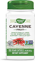 Кайенский перец Nature's Way Cayenne Fruit 40,000 SHU/g 100 Veg Caps