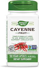 Каєнський перець Nature's Way Cayenne Fruit 40,000 SHU/g 100 Veg Caps