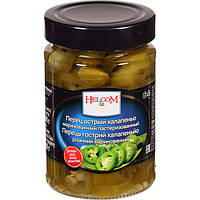 Перец Helcom Jalapeno in brine зеленый средней остроты 327ml