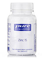 Цинк Pure Encapsulations (Zinc) 15 мг 180 капсул