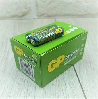 Батарейка сольова R3 GP Greencell 1.5V AAA 40 штук